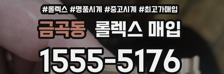 금곡동 롤렉스 매입