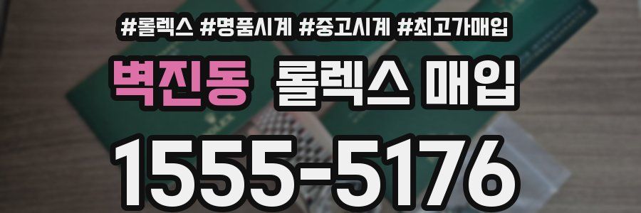 벽진동 롤렉스 매입
