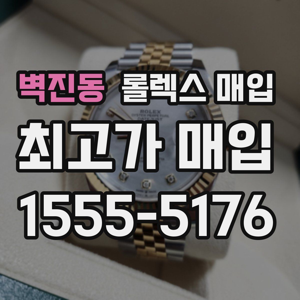 벽진동 롤렉스 매입