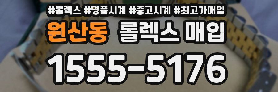 원산동 롤렉스 매입