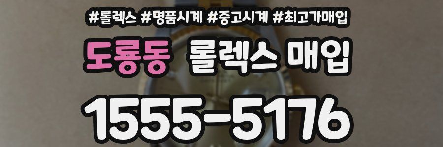 도룡동 롤렉스 매입