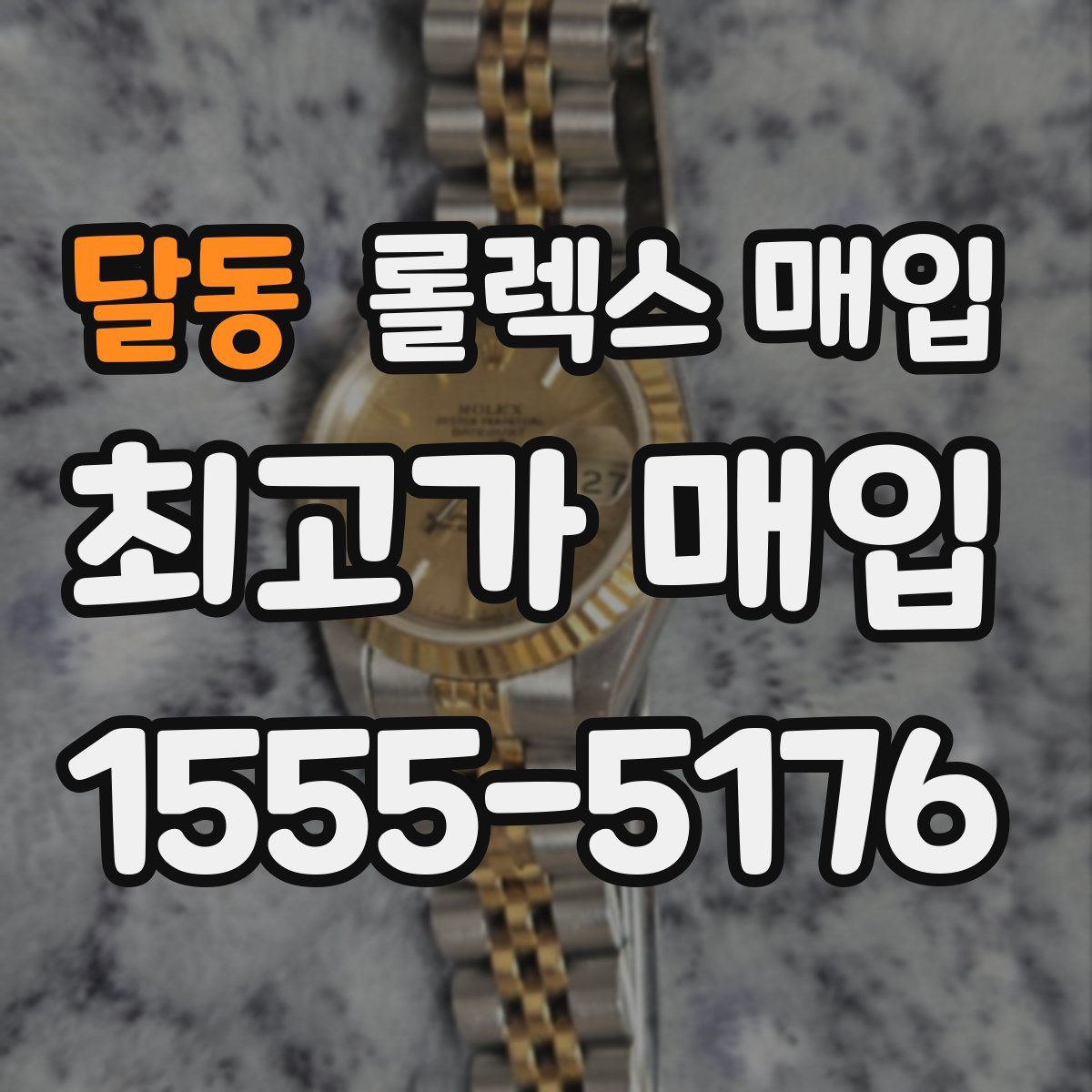 달동 롤렉스 매입