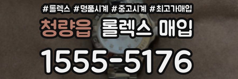 청량읍 롤렉스 매입
