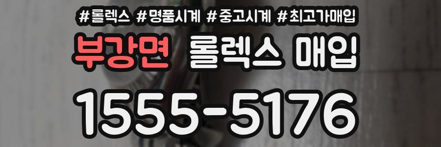 부강면 롤렉스 매입