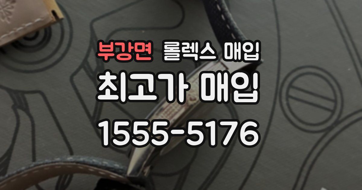 부강면 롤렉스 매입