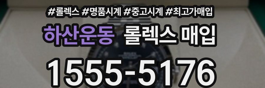 하산운동 롤렉스 매입