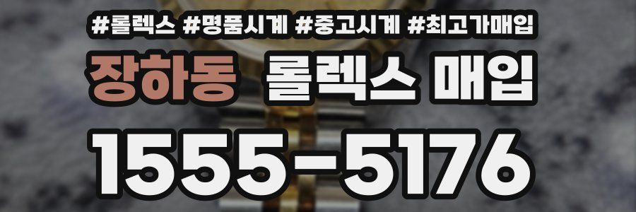 장하동 롤렉스 매입