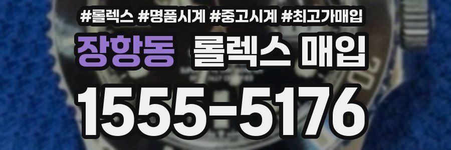 장항동 롤렉스 매입