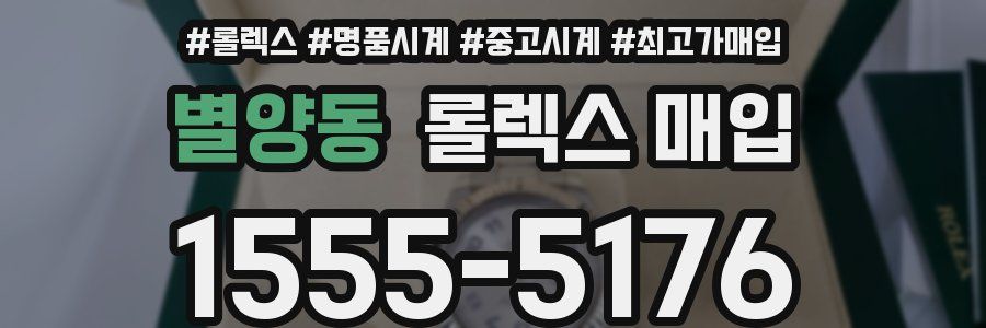 별양동 롤렉스 매입