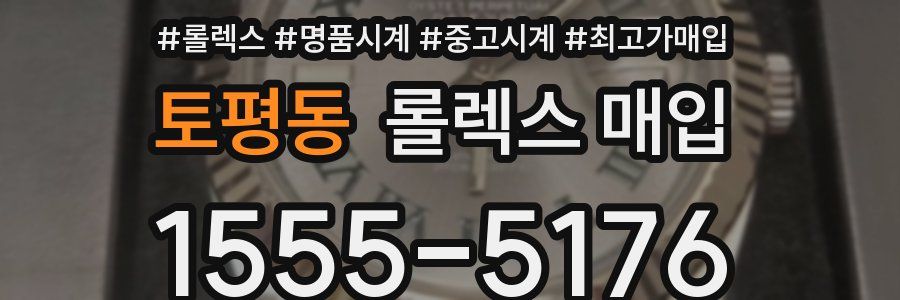토평동 롤렉스 매입