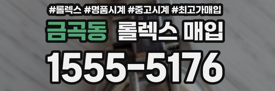 금곡동 롤렉스 매입