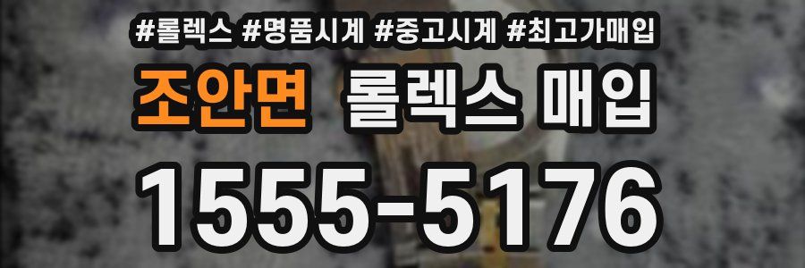 조안면 롤렉스 매입