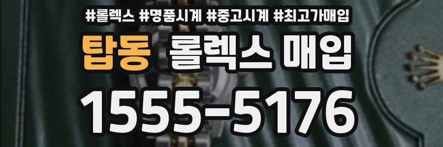 탑동 롤렉스 매입