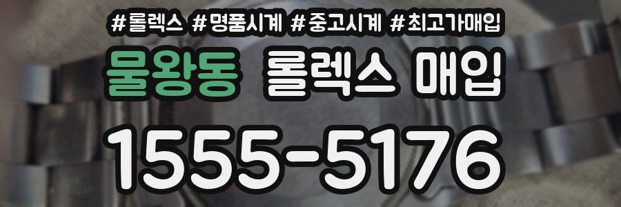 물왕동 롤렉스 매입