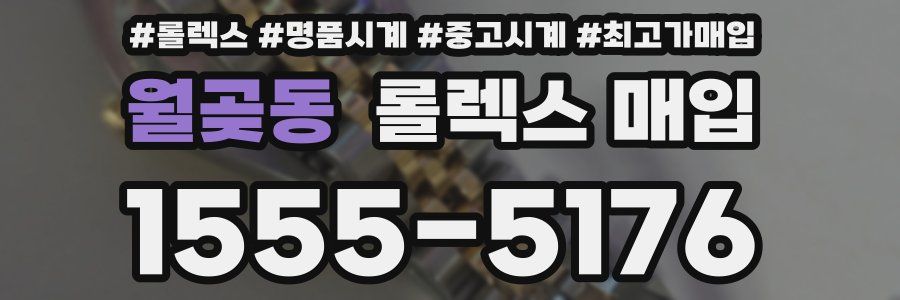 월곶동 롤렉스 매입