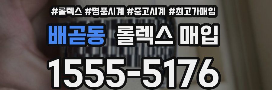 배곧동 롤렉스 매입