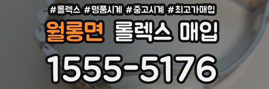 월롱면 롤렉스 매입
