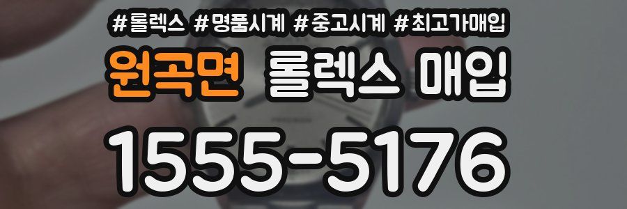 원곡면 롤렉스 매입