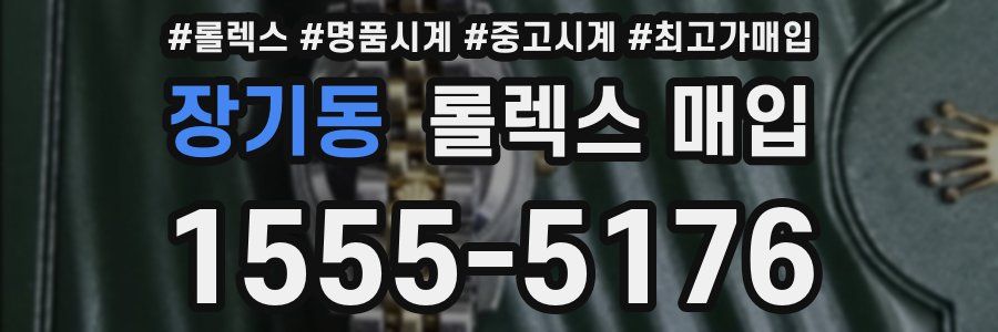 장기동 롤렉스 매입