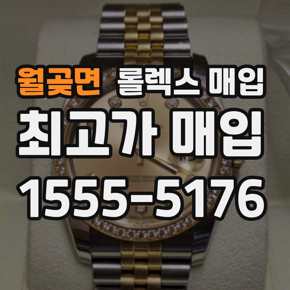 월곶면 롤렉스 매입