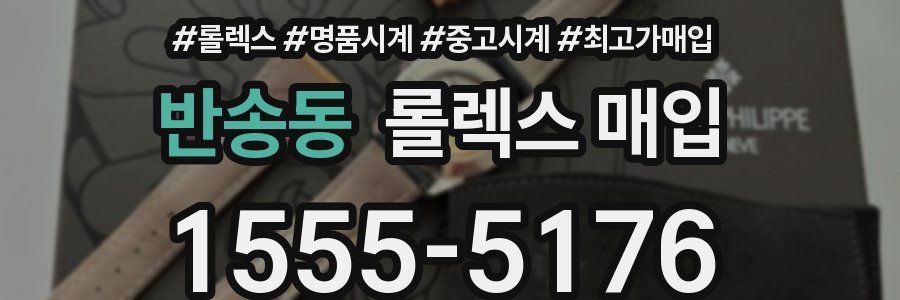 반송동 롤렉스 매입