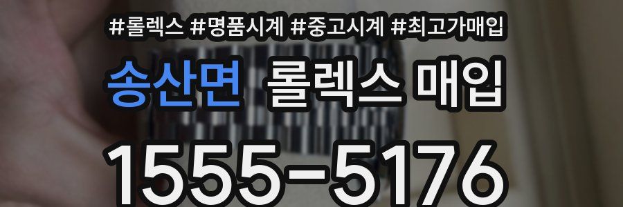 송산면 롤렉스 매입