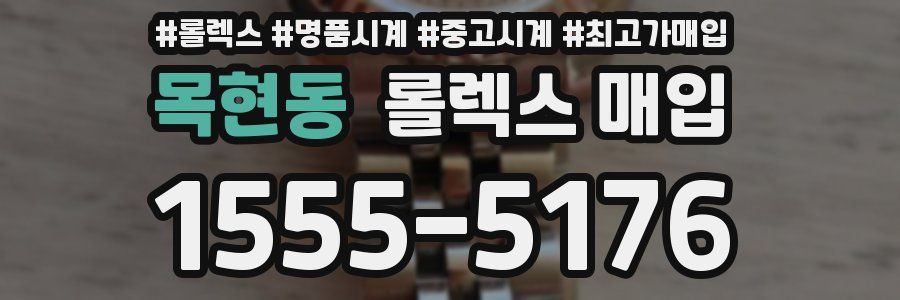 목현동 롤렉스 매입