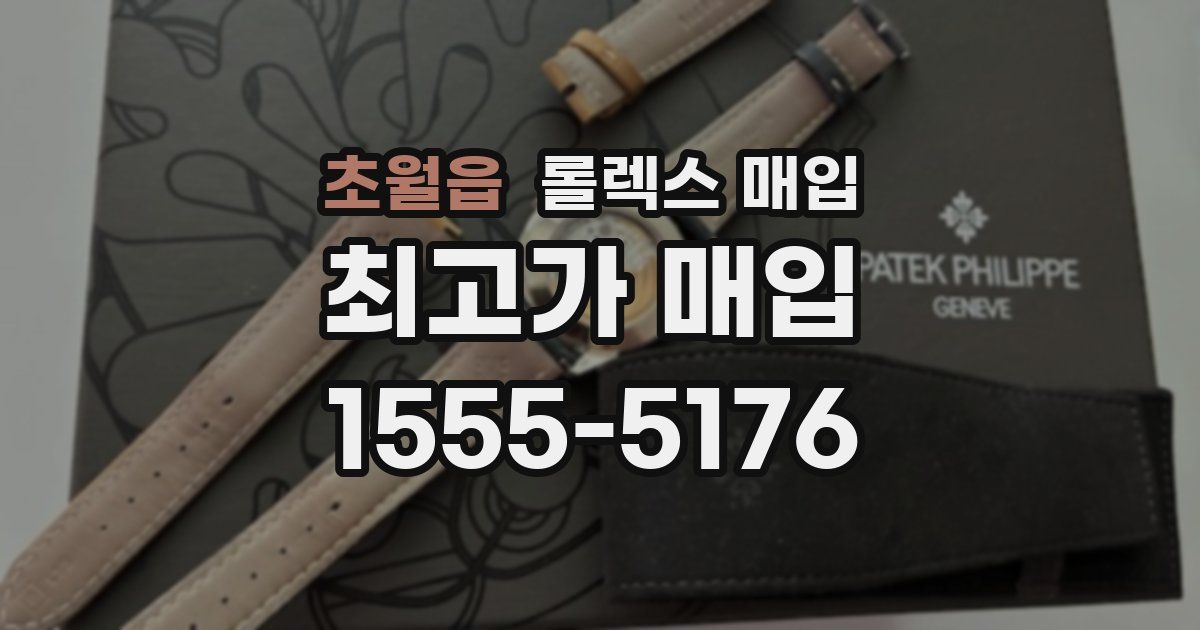 초월읍 롤렉스 매입