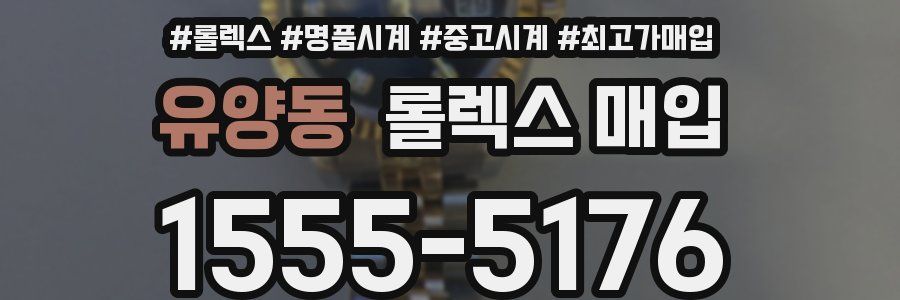 유양동 롤렉스 매입
