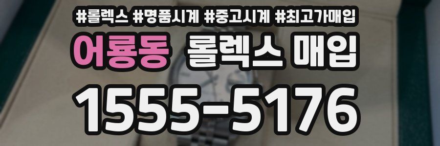 어룡동 롤렉스 매입