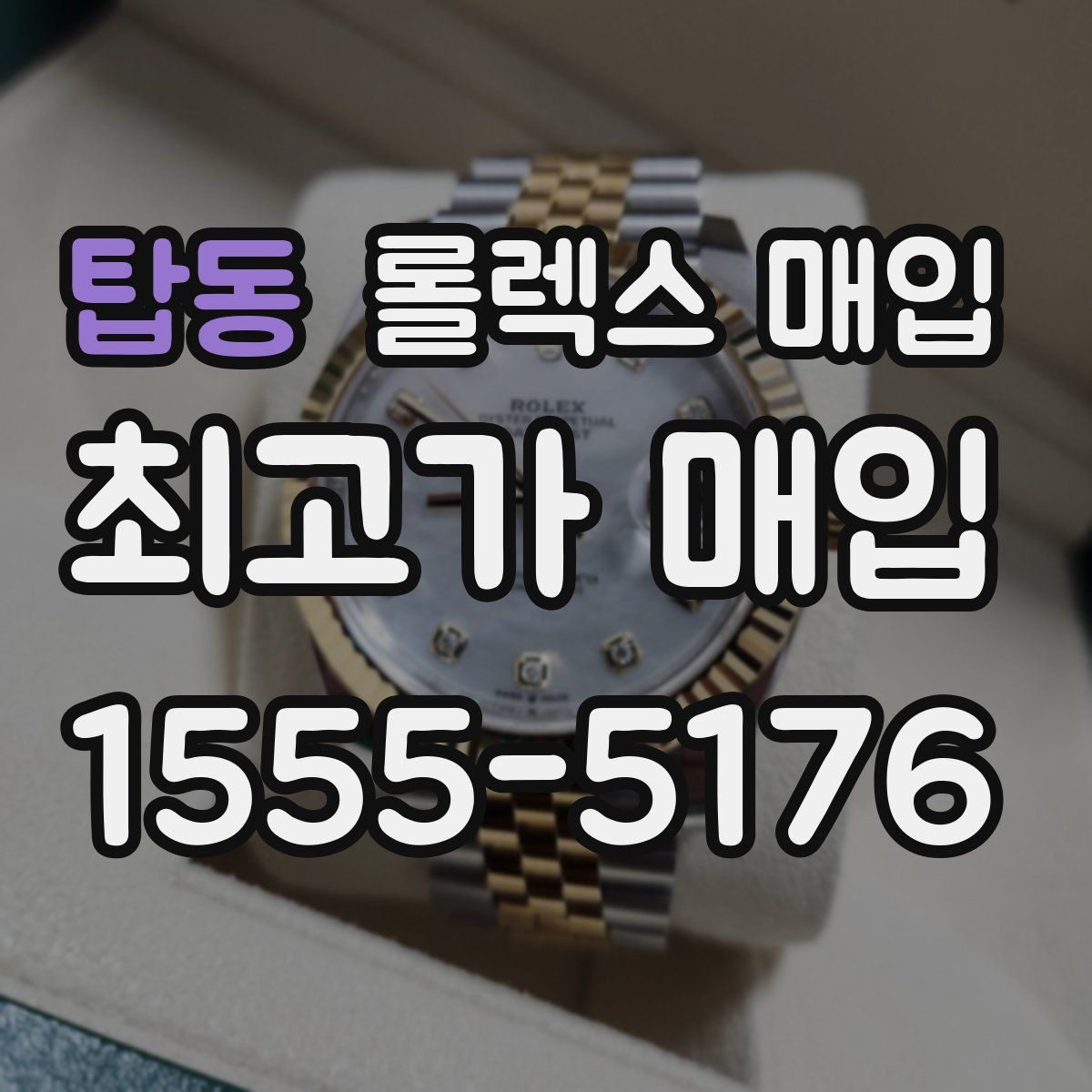 탑동 롤렉스 매입