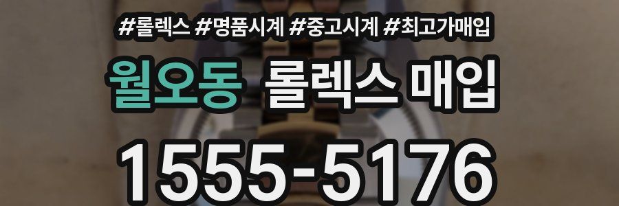 월오동 롤렉스 매입