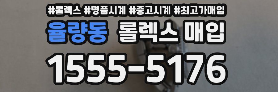 율량동 롤렉스 매입