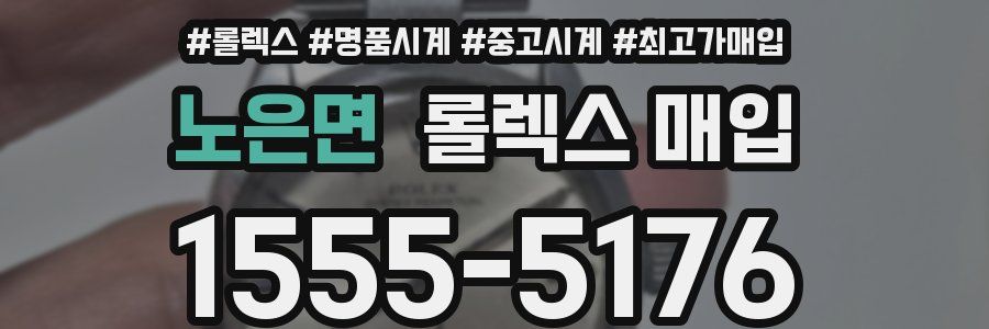 노은면 롤렉스 매입