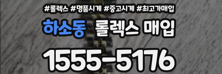 하소동 롤렉스 매입