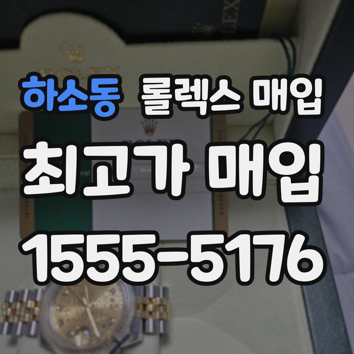 하소동 롤렉스 매입