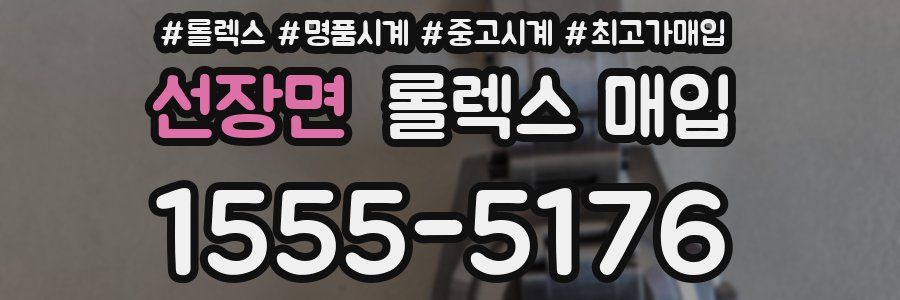 선장면 롤렉스 매입