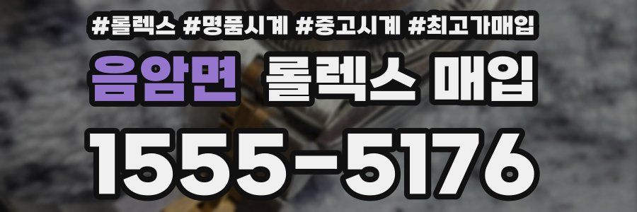 음암면 롤렉스 매입