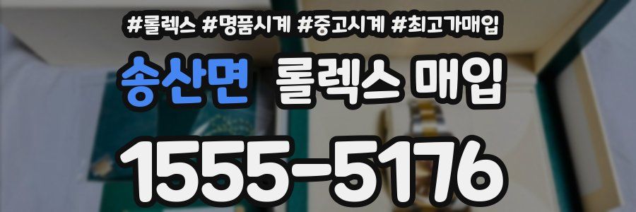 송산면 롤렉스 매입