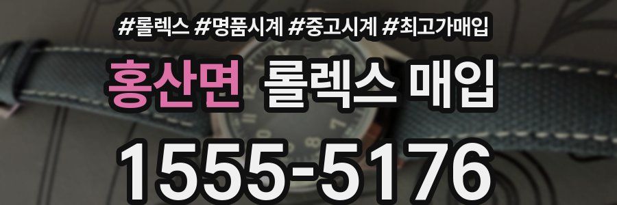 홍산면 롤렉스 매입