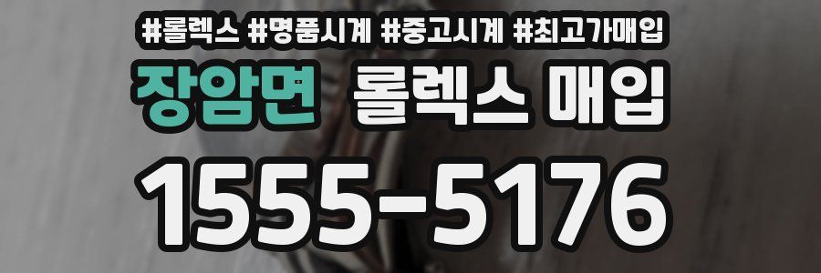 장암면 롤렉스 매입