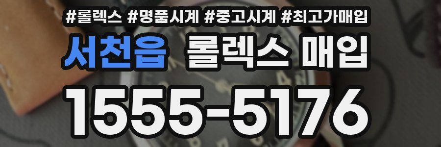 서천읍 롤렉스 매입