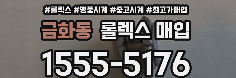 금화동 롤렉스 매입