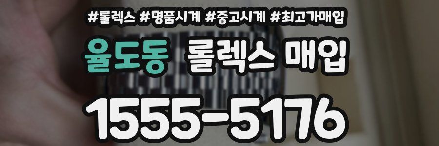 율도동 롤렉스 매입