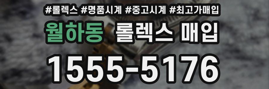 월하동 롤렉스 매입