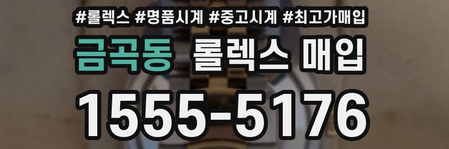 금곡동 롤렉스 매입
