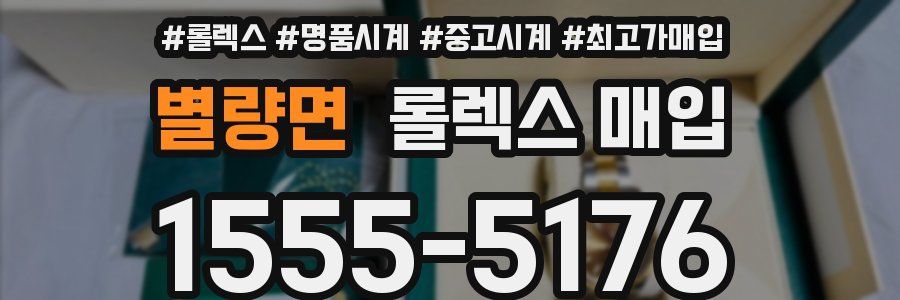 별량면 롤렉스 매입