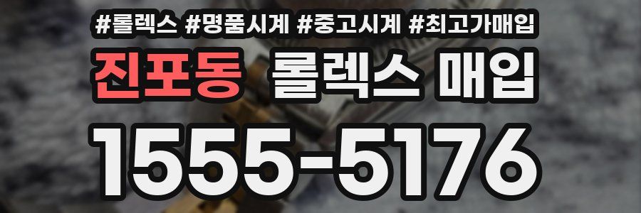 진포동 롤렉스 매입