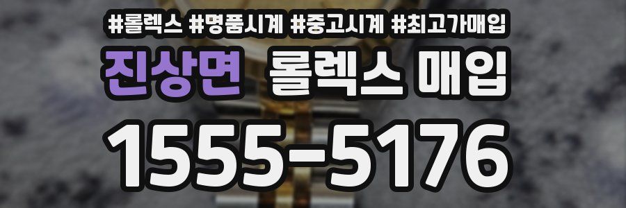 진상면 롤렉스 매입