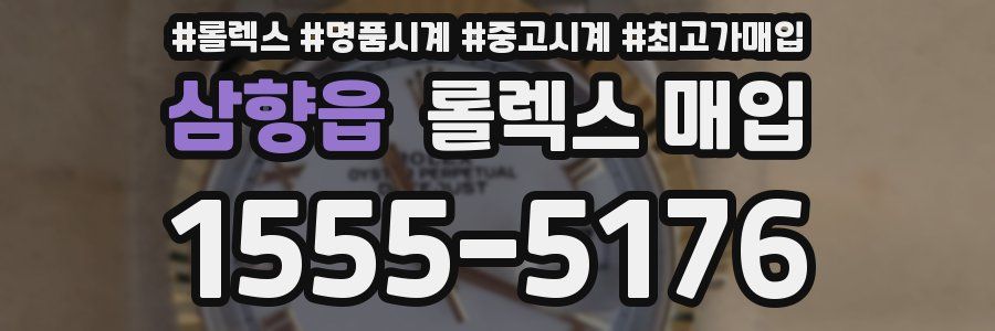 삼향읍 롤렉스 매입